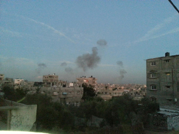 Gaza under attack