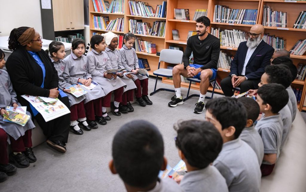 Renowned Tennis Player Hady Habib Visits First Assalam School