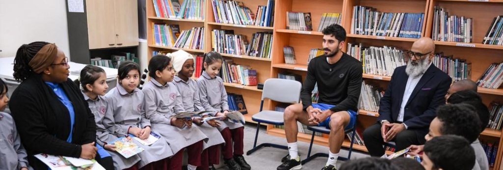 Renowned Tennis Player Hady Habib Visits First Assalam School