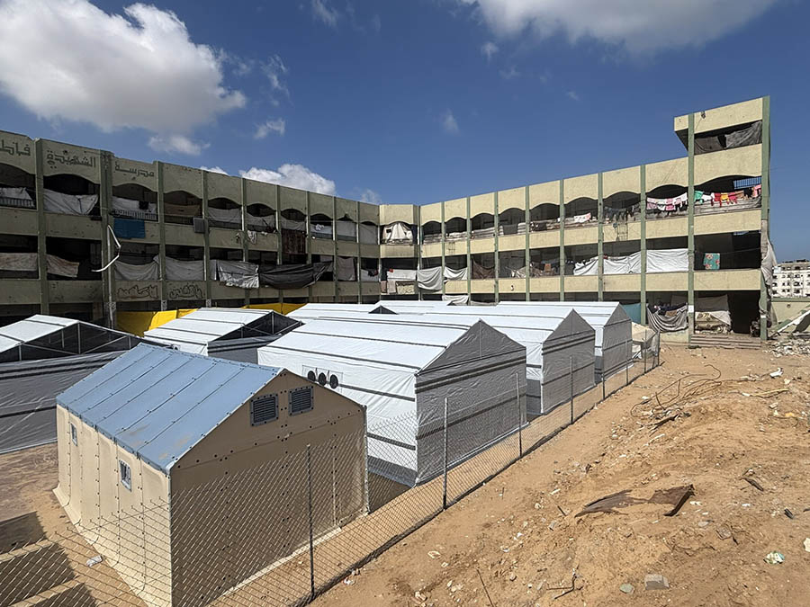 EAA Foundation Supports Completion of 100 Learning Spaces Across 10 School Sites to Restore Access to Education in Gaza