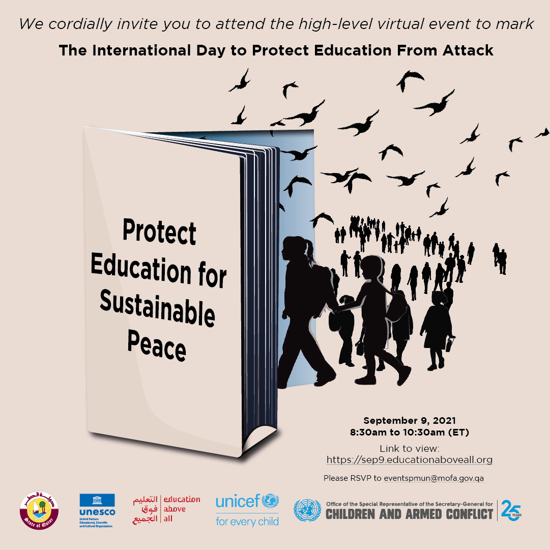 Protect Education for Sustainable Peace